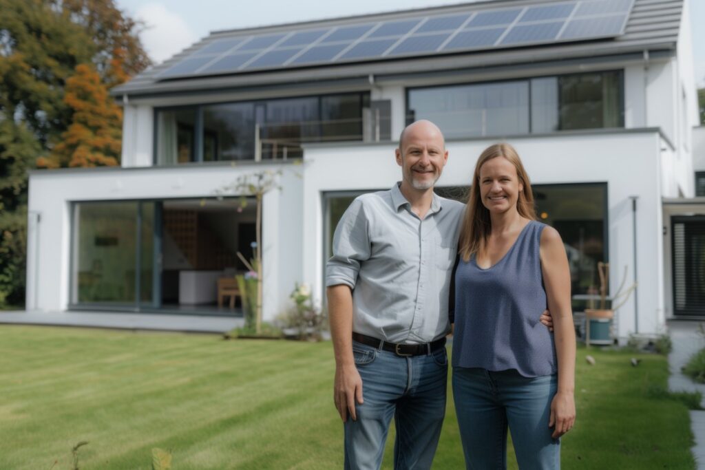 Familie Hüttmann, bewertet Solaranbietercheck